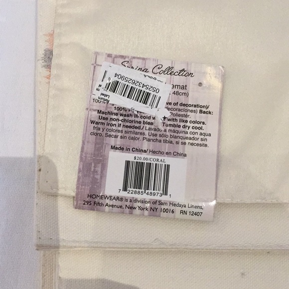 Homewear Cosgrove Set of 10 Placemats - Picture 5 of 5